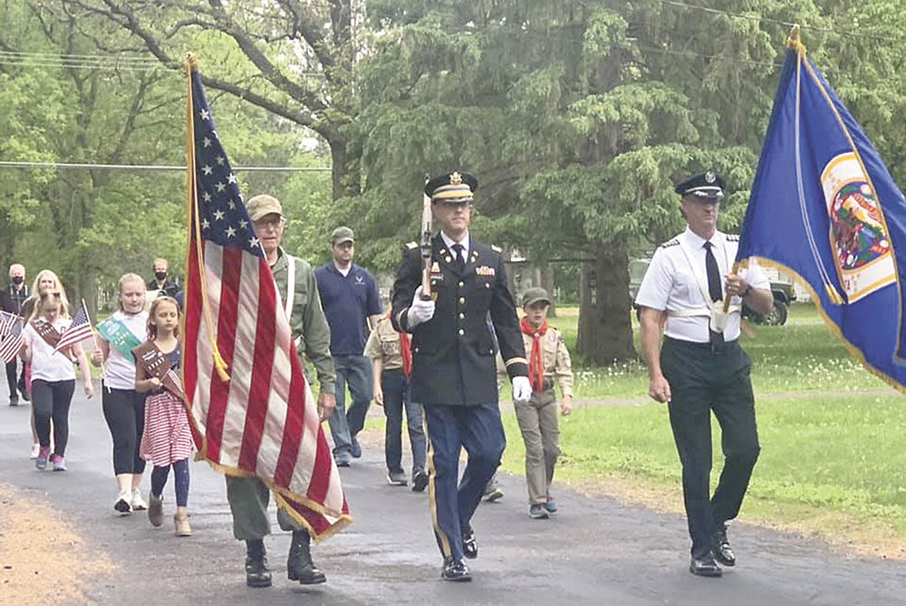 Marine Memorial Day parade